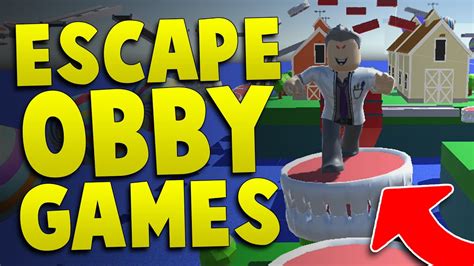 In this video I will be showing you the 10 Best <strong>Roblox Escape</strong> OBBY <strong>Games</strong>! Let me know what you guys think!🙂 ️ MAKE SURE TO SUBSCRIBE for more <strong>Roblox</strong> update. . Escape games in roblox
